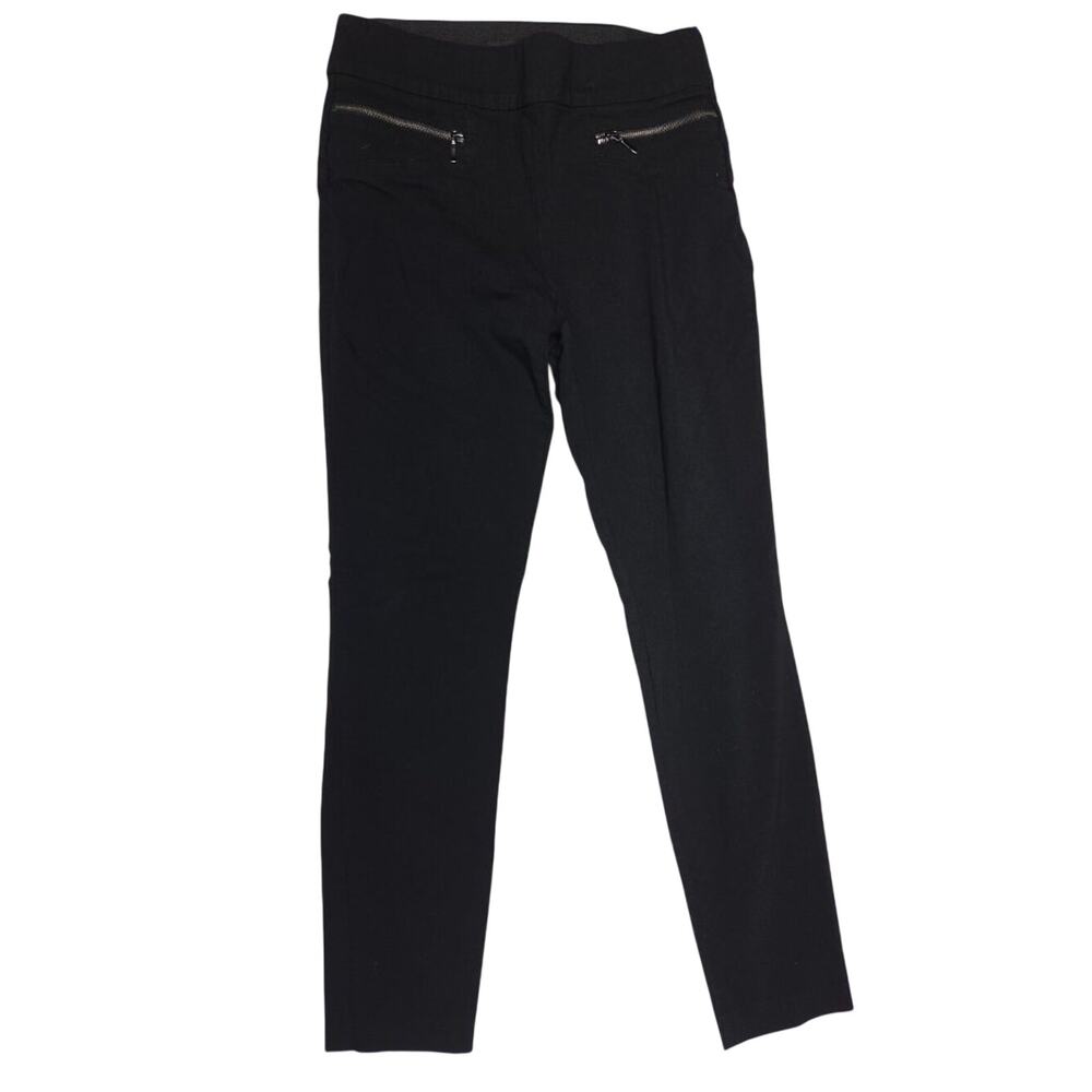 hollywould Black Skinny Zipper Pocket Leggings Pants Size S